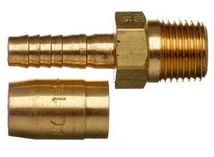Gates G40100-0808B Hydraulic Coupling/Adapter Male Pipe (Nptf 30 Cone Seat) - Picture 1 of 3