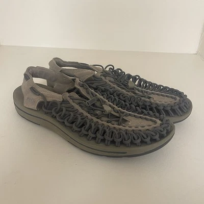 Босоножки Keen Uneek мужские 10 серые желтовато-коричневые для водных видов спорта рыбалки походов на открытом воздухе - Изображение 1 из 4