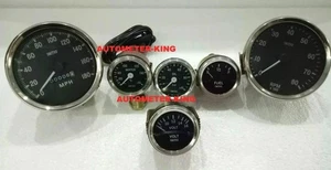 For Smiths-52mm-Kit- Temp-Oil Fuel Volt Gauge Mph Speedometer Tachometer-Replica - Picture 1 of 6