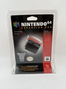Nintendo 64 N64 Expansion Pak Official Memory OEM Original NUS-007 Blister NOS - Picture 1 of 18