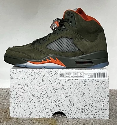 Talla 9M- Nike Air Jordan 5 Retro 'Olive' DD0587-308 Foto 1 de 4