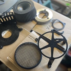 Cobra Plain Black PowrFlo Air Intake System Off A Harley Davidson . See Pics - Bild 1 von 5