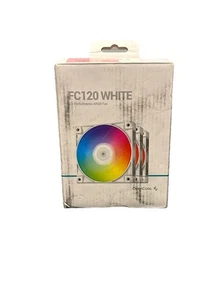 DeepCool FC120 WHITE-3IN1 Performance 120mm ARGB LED PWM Fan - Picture 1 of 3