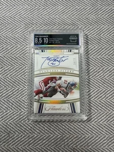 TIKI BARBER 2022 Panini Flawless Flyers Auto Signature SP #d /15 GIANTS - Bild 1 von 2