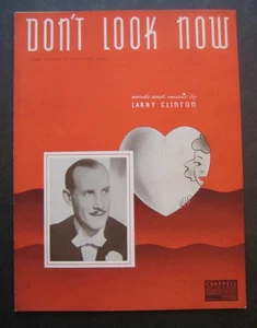 Don't Look Now by Larry Clinton sheet music - Photo 1/4