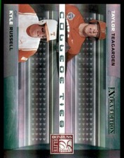2008 Donruss Elite Extra Edition College Ties Green Taylor Teagarden/Kyle