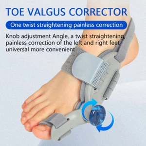 Bunion Fix Toe Valgus Corrector Big Toe Straightener Ballenkorrekturschiene - Bild 1 von 18