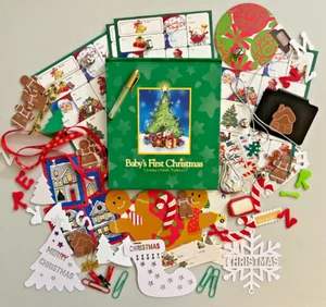 Babys erste Weihnachten Ephemera 1 Pfund für Junk Journals Scrapbooking - Bild 1 von 8