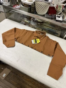 REVCO/BLACK STALLION FB2-21CS LARGE BROWN COTTON CAPE SLEEVE 12oz. - Picture 1 of 7