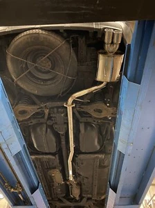 PIPE DYNAMICS MITSUBISHI OUTLANDER MK2 - REPLACEMENT STAINLESS EXHAUST DPF BACK - Picture 1 of 5
