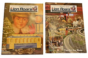 Magazines 2 Lion Roars Lionel Train Collectors Club of America Apr 2010 Dec 2009
