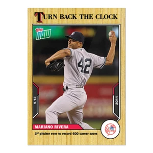 2021 Turn Back the Clock 166 Mariano Rivera - Free Shipping Always! - Picture 1 of 2