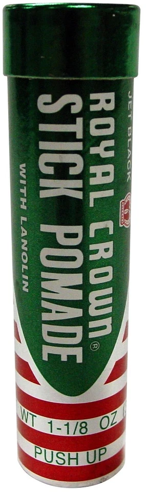 Royal Crown Stick Pomada con Lanolina Jet Black Pushup 1-1/8 oz 32 g NUEVO Foto 1 de 1