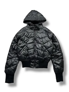 Chaqueta con capucha corta de los años 90 para mujer talla M - Imagen 1 de 5