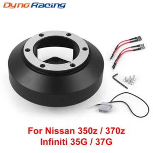 141H Steering Wheel Quick Release Short Hub Adapter For Nissan 350Z 370Z G37 G35 - Picture 1 of 7