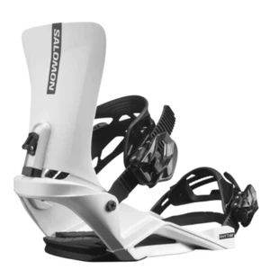 Salomon Rhythm White Unisex 2025 Snowboard Bindings - Picture 1 of 4
