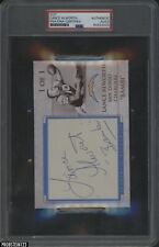 Lance Alworth HOF Signed " Bambi " 4x6 Cut AUTO PSA/DNA Certified Autograph 1/1