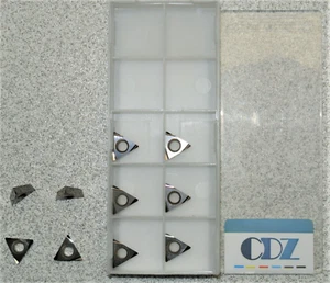 10 x Wendeschneidplatten TPGH110304L S, Drehbearbeitung für Stahl! - Picture 1 of 3