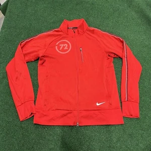 NIKE '72 Pinwheel Track Jacket Large Red - Picture 1 of 8