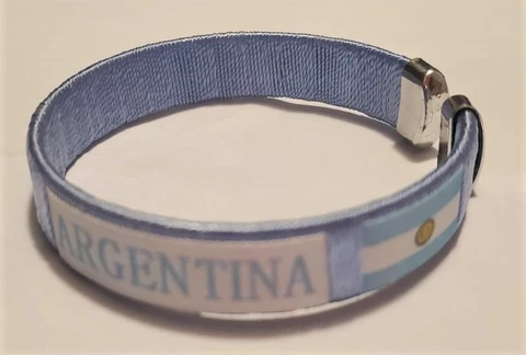 NEW! 2022 World Cup Argentina National Team Soccer Football Wristband Bracelet Cover