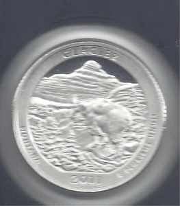 2011 S Silver Proof GLACIER Quarter - 90% Silver - Picture 1 of 2