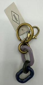 Fossil Sofia Keyfob Lilac Key Ring Keychain  - Picture 1 of 3