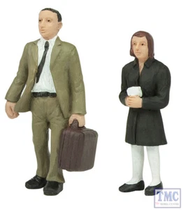 47-409 Scenecraft O Gauge standing passengers B (pack of 2 figures) - Picture 1 of 1