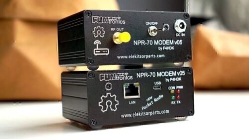 NPR-70 v05 Modem by F4HDK | New Packet Radio over 70cm Band | Amateur Radio