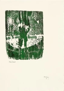 Gerhard Altenbourg Farbholzschnitt handsigniert datiert 1969 - Picture 1 of 1