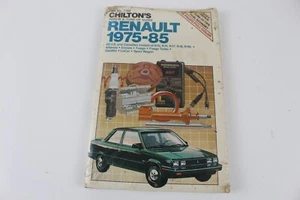 Chilton's Repair Manual Renault 1975-85 USED - Bild 1 von 5