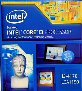 Intel BX80646I34170 SR1PL Core™ i3-4170 Processor 3M Cache, 3.70 GHz NEW