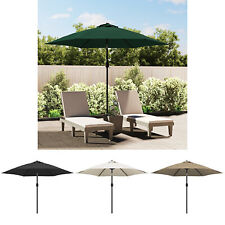 Outdoor Parasol Instahut Umbrella Stand Sun Beach Garden Patio Metal vidaXL