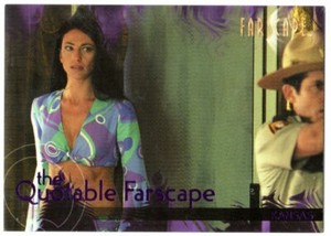 FARSCAPE 2003 RA SEASON 4 Q56 THE QUOTABLE FARSCAPE INSERT TRADING CARD