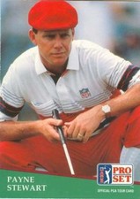"MINT" PAYNE STEWART 1991 PRO SET GOLF "OFFICIAL PGA TOUR CARD" #103! 