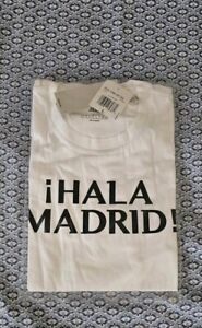 Adidas Real Madrid Men's DNA Graphic Soccer Jersey Shirt Medium L Hala Madrid