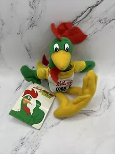 1997 Kellogg's Bean Bags Breakfast Bunch Plush Corny Corn Flakes - Picture 1 of 14