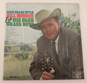'70 Bluegrass LP BILL MONROE Blue Grass Style VOCALION shrink! - Picture 1 of 3