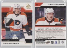 2018 SP Game Used Red Spectrum Premium Material /5 James van Riemsdyk #33 Auto