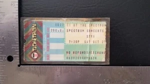 STYX / APRIL WEIN - VINTAGE LAMINIERT 27. OKTOBER 1979 KONZERT TICKET STUB - Bild 1 von 2