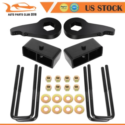 3" Front + 2" Rear Leveling Lift Kit For Chevy Suburban 1500 Tahoe GMC K1500 4WD Foto 1 de 4
