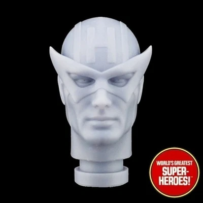 "Figura de acción Mego Hawkeye cabeza personalizada impresa en 3D para WGSH 8""" Foto 1 de 4