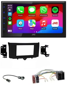 JVC Bluetooth 2DIN MP3 DAB USB Autoradio für Smart ForTwo 10-15 ISO Profiversion - Bild 1 von 10