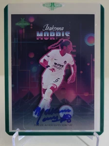 2024 PARKSIDE NWSL MAKENNA MORRIS RC RETRO SIGNATURE SERIES AUTO SER# 79/89 - Picture 1 of 2
