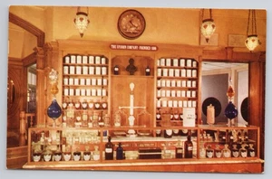 Postkarte Upjohn Apotheke Ausstellung Main St. Disneyland Kalifornien M23m - Bild 1 von 2