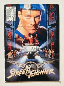 1994 Upper Deck Capcom Pyramid Street Fighter Promo Jean Claude Van Damme SF2 🔥 - Picture 1 of 2