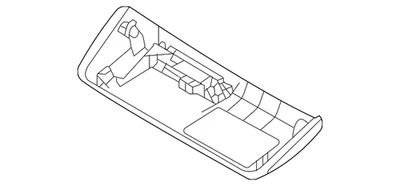 Genuine Mitsubishi Lane Assist Cmra Cover 7630A443 - Image 1 of 2