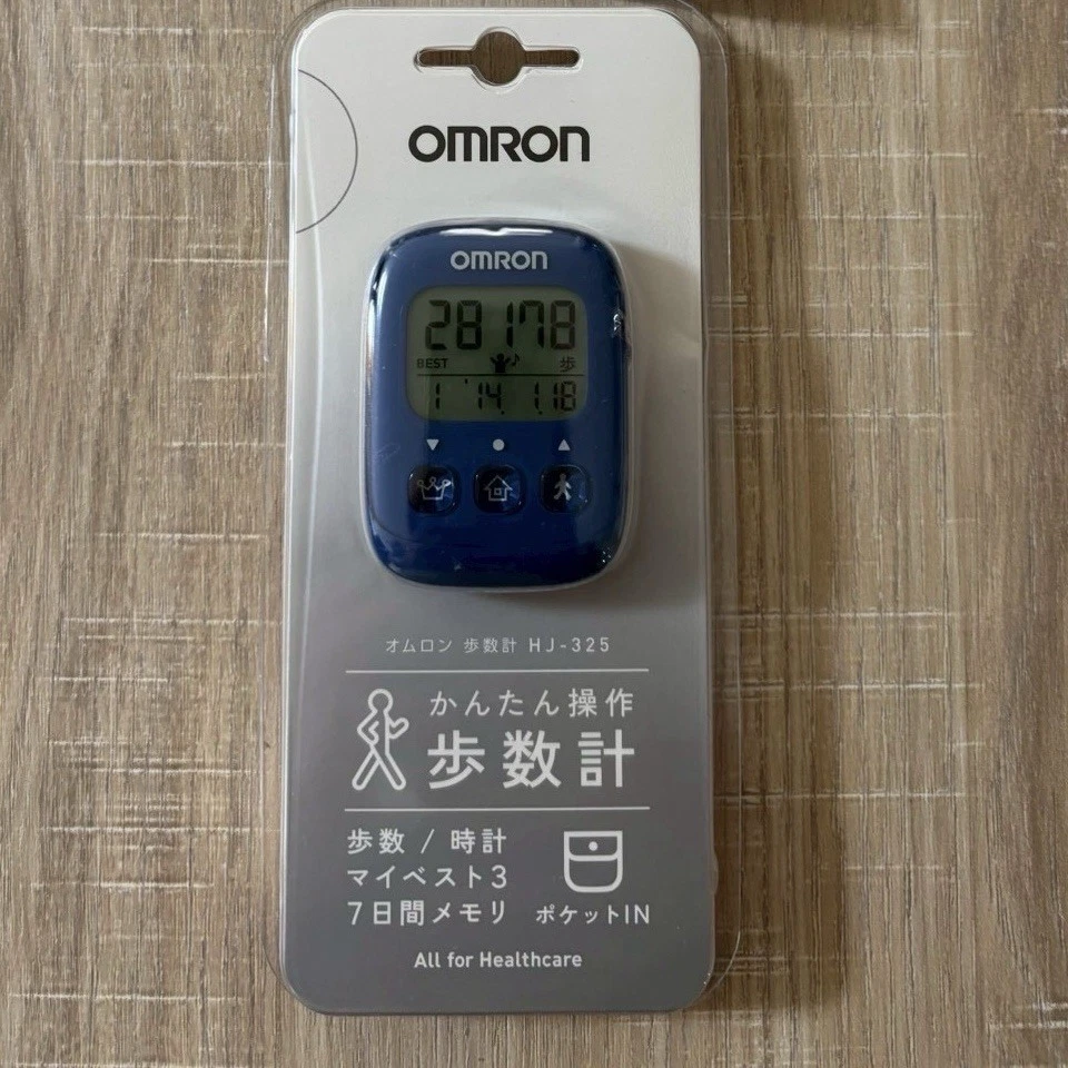 Omron Pedometer Blue Hj-325-b 94590 fromJAPAN
