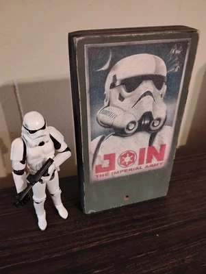 Letrero personalizado de Star Wars TVC cartelera propaganda para construcción juego diorama 3,75 Foto 1 de 2