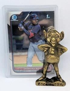 2022 Bowman - Chrome Prospects Jhonkensy Noel #BCP-2 (RC) - Picture 1 of 3