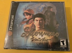 Shenmue Sega Dreamcast 2000 Complete in Box with Manual 4 Discs Passport